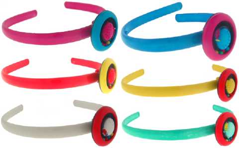 Kids Clip-on Charms Head Band KHBK31008