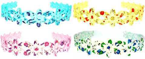 Kids Flower Print Headband KHBK59927