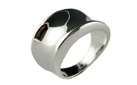 Silvertone Ring R17963A