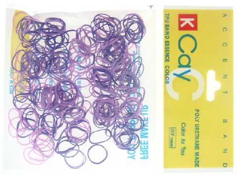 Purple Mini Rubber Bands RBD5