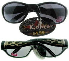KidWear Black Childrens Sunglasses 7KSG50265
