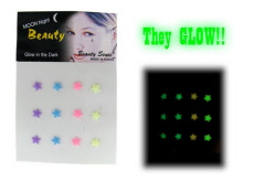 Glow in Dark Star-Shaped Body Jewelry (Style # BDJ3)