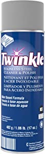 twinkle Stainless Steel Cleaner & Polish, 17 Oz