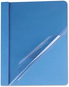 Universal Clear Front Report Cover with Tang Fasteners