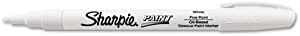 Sharpie Oil-Based Paint Marker, Fine Point, White, 1 Count -