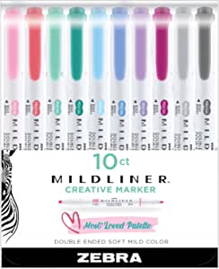 Zebra Pen Mildliner Double Ended Highlighter Set