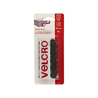 VELCRO Brand 90069 - Sticky Back - 5/8" Coins, 15 Sets