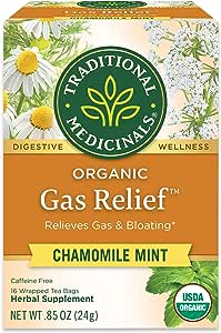 Traditional Medicinals Organic Gas Relief Chamomile Mint