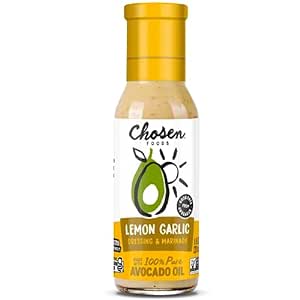 Chosen Foods Avocado Oil-Based Lemon Garlic Salad Dressing