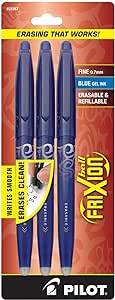 Pilot, FriXion Ball Erasable & Refillable Gel Ink Pens, 