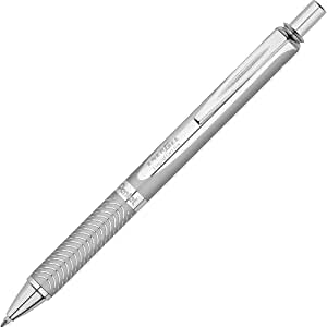 EnerGel Alloy Retractable Premium Liquid Gel Pen, (0.7mm)