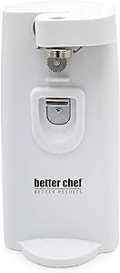 Better Chef Electric Tall Can Opener 3-in-1 Built in Kni