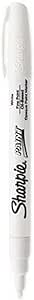 SHARPIE Oil-Based Paint Marker, Fine Point, White, 1 Count