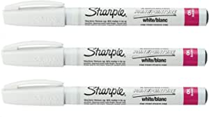 SHARPIE Fine Point Paint Marker [Set of 3] Color: White