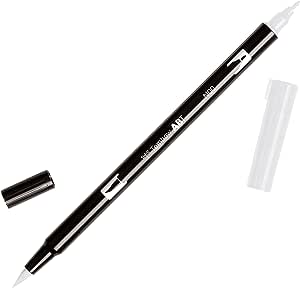 Tombow 56645 Dual Brush Pen, N00 - Colorless Blender, 1-Pack