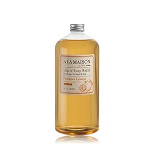A LA MAISON Liquid Hand Soap Refill, Provence Lemon
