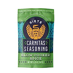 Siete Seasoning - Carnitas  Paleo Preservative Free Glu