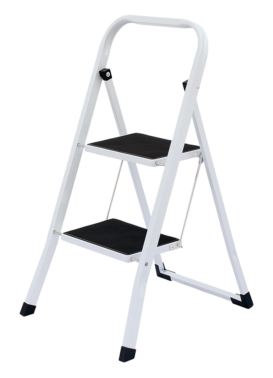 2 STEP LADDER WITH ANTI SLIP MAT