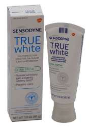 Sensodyne True White 3oz Fluoride Toothpaste For Sensitive 