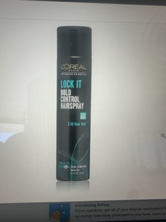 Loreal Lock It Bold Control Hairspray 8.25 Ounce (244ml) (