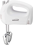 Brentwood 5-Speed Electric Hand Mixer, White