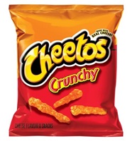Cheetos Flavored Snacks, Crunchy Cheese, 1.13 Ounce (Pack of