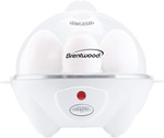 Brentwood Electric 7 Egg Cooker with Auto Shut Off, One Size