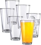 Kitchen Lux Pint Beer Glasses Set of 6