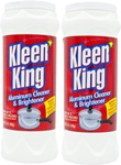 Kleen King Aluminum Cleaner and Brightener (14 oz, 2 Pack)