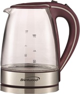 Brentwood Cordless Electric Kettle, 1.7L, Purple