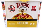 Tapatio Ramen Noodle Bowl 105g, Chicken Flavor (Bulk Case 6)