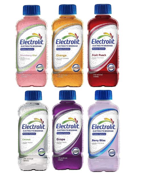 Electrolit Premium Hydration Electrolyte Beverage, Multi Fla