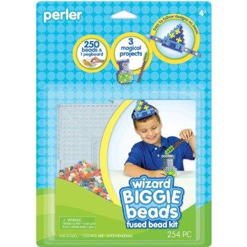 Perler Wizard Biggie Beads 254 Count