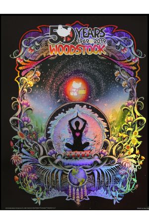 12 Woodstock We Are Stardust 50th Anniversary Foil Poster