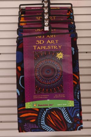 3D Eclipse Tapestry 60x90 - Art by Chris Pinkerton