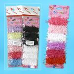 Hair Accessories , Scrunch Hairbands- Assorted 6pc