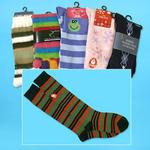 Ladies Knee Socks - Assorted Size & Styles