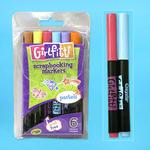 GirlFitti 6ct Scrapbooking Markers by Crayola