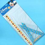MICKEY & MINNIE 4-PIECE RULER SET IN A PVC POUCH