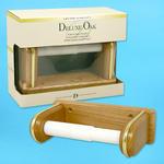 DELUXE OAK TISSUE PAPER HOLDER