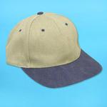 2-TONE COLOR DENIM BASEBALL CAP