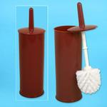 TOILET BRUSH HLDR, MAROON-CHN