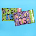 12ct 2ply BUTTERFLY DESIGN FACIAL TISSUE IN FOLDER