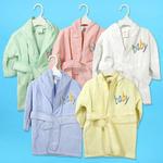 ASTD 0-24mo BABY DESIGN TERRY BATH ROBE