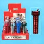 Metal Bolt Lighter in Counter Display - Assorted C
