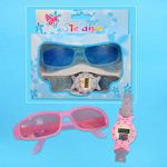 KID WATCH & SUNGLASSES SET - ASSORTED COLOR