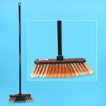 120cm LARGE ANGLE BROOM WITH BLACK HANDLE