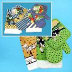 KITCHEN 3-PIECE TOWEL SET IN ASSORTED DESIGNS