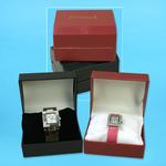 LADY QUARTZ WATCH IN RECTANGLE/SQUARE wDIAMOND AST