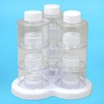 10pc PLASTIC SPICE JAR SET